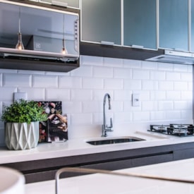 Revestimento Porcelanato Brilhante 10x20cm Caixa 1,00m² Eliane Metro White Bold - 8052094