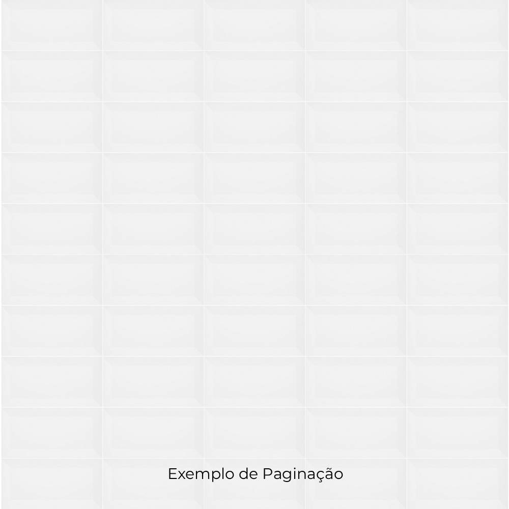 Revestimento Porcelanato Brilhante 10x20cm Caixa 1,00m² Eliane Metro White Bold - 8052094