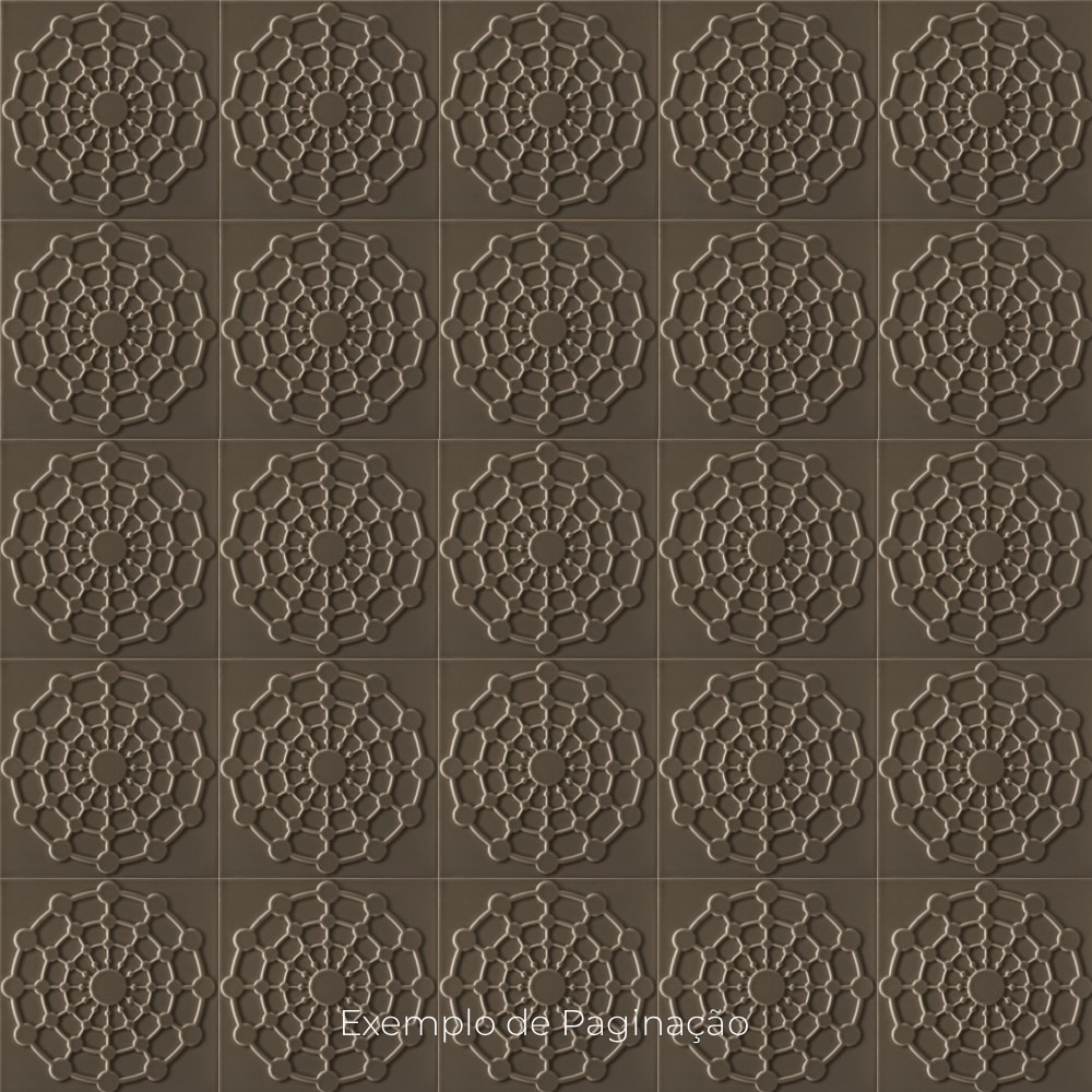 Revestimento Porcelanato Brilhante 20x20cm Decortiles Flow 2 Ganache - 8026041