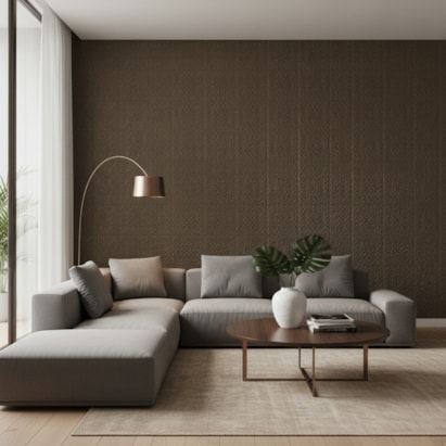 Revestimento Porcelanato Brilhante 20x20cm Decortiles Flow 3 Ganache - 8026042