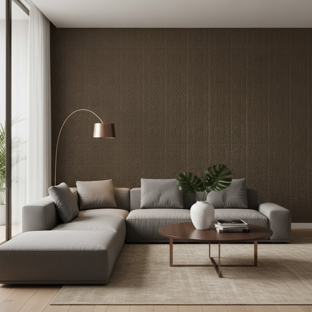 Revestimento Porcelanato Brilhante 20x20cm Decortiles Flow 3 Ganache - 8026042