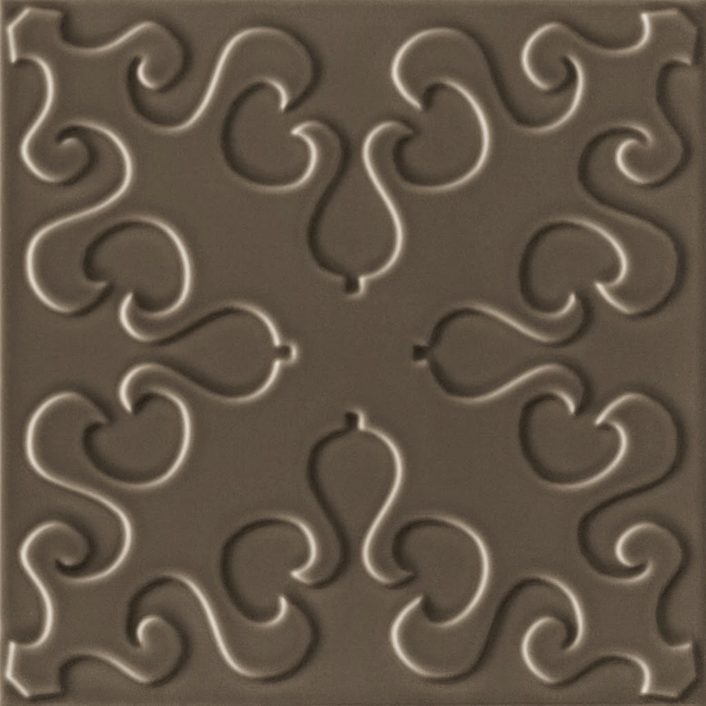 Revestimento Porcelanato Brilhante 20x20cm Decortiles Flow 4 Ganache - 8026043