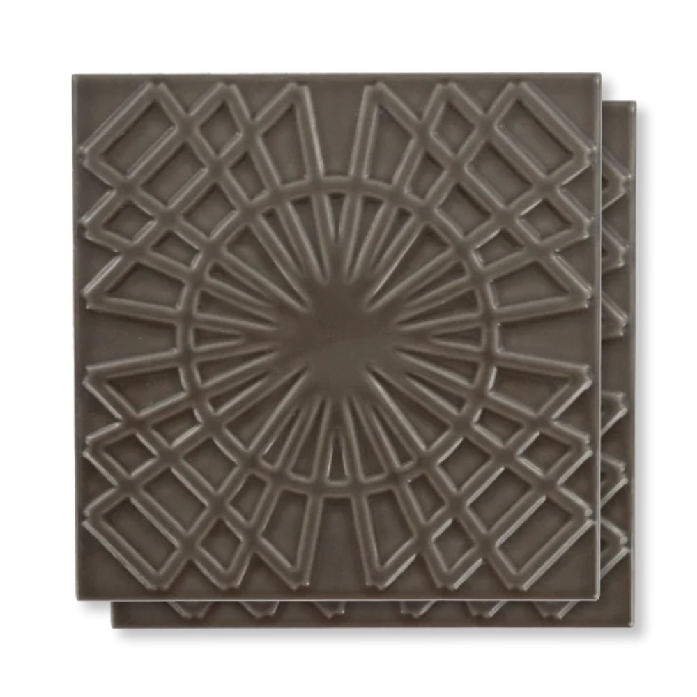 Revestimento Porcelanato Brilhante 20x20cm Decortiles Flow 5 Ganache - 8026044