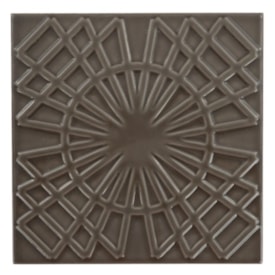 Revestimento Porcelanato Brilhante 20x20cm Decortiles Flow 5 Ganache - 8026044