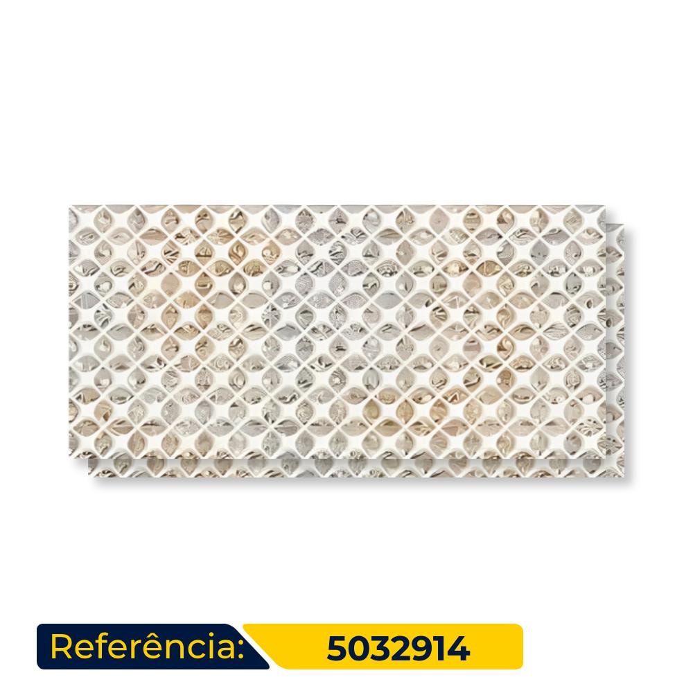 Revestimento Porcelanato Brilhante 43,2x91cm Ceusa Peça Baccarat Ayss - 5032914