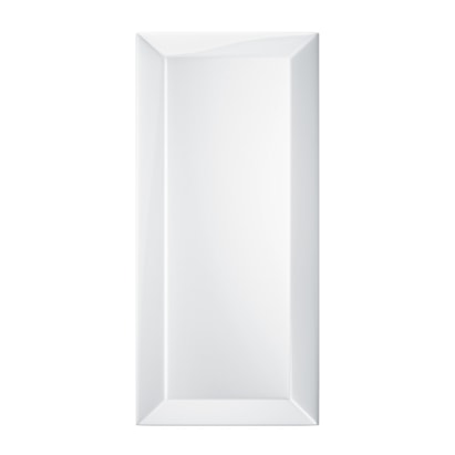 Revestimento Porcelanato Brilhante 7,7x15,4cm Caixa 0,93m² Roca Bisote Blanco Bold - FYO01GQ011