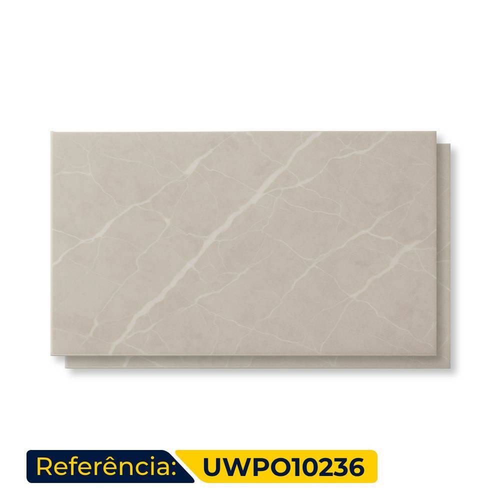 Revestimento Porcelanato Brilhante 7,7x15,4cm Caixa 0,93m² Roca Portonovo Gray Bold - UWPO10236