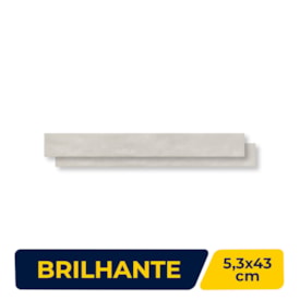 Revestimento Porcelanato Brilhante Decortiles 5,3x43cm Murano Ostra Bold - 8064726