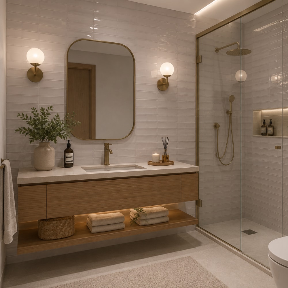Revestimento Porcelanato Brilhante Roca 7,7x30,5cm Flow Tender Gray Bold - FLOT10-312