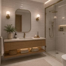 Revestimento Porcelanato Brilhante Roca 7,7x30,5cm Flow Tender Gray Bold - FLOT10-312