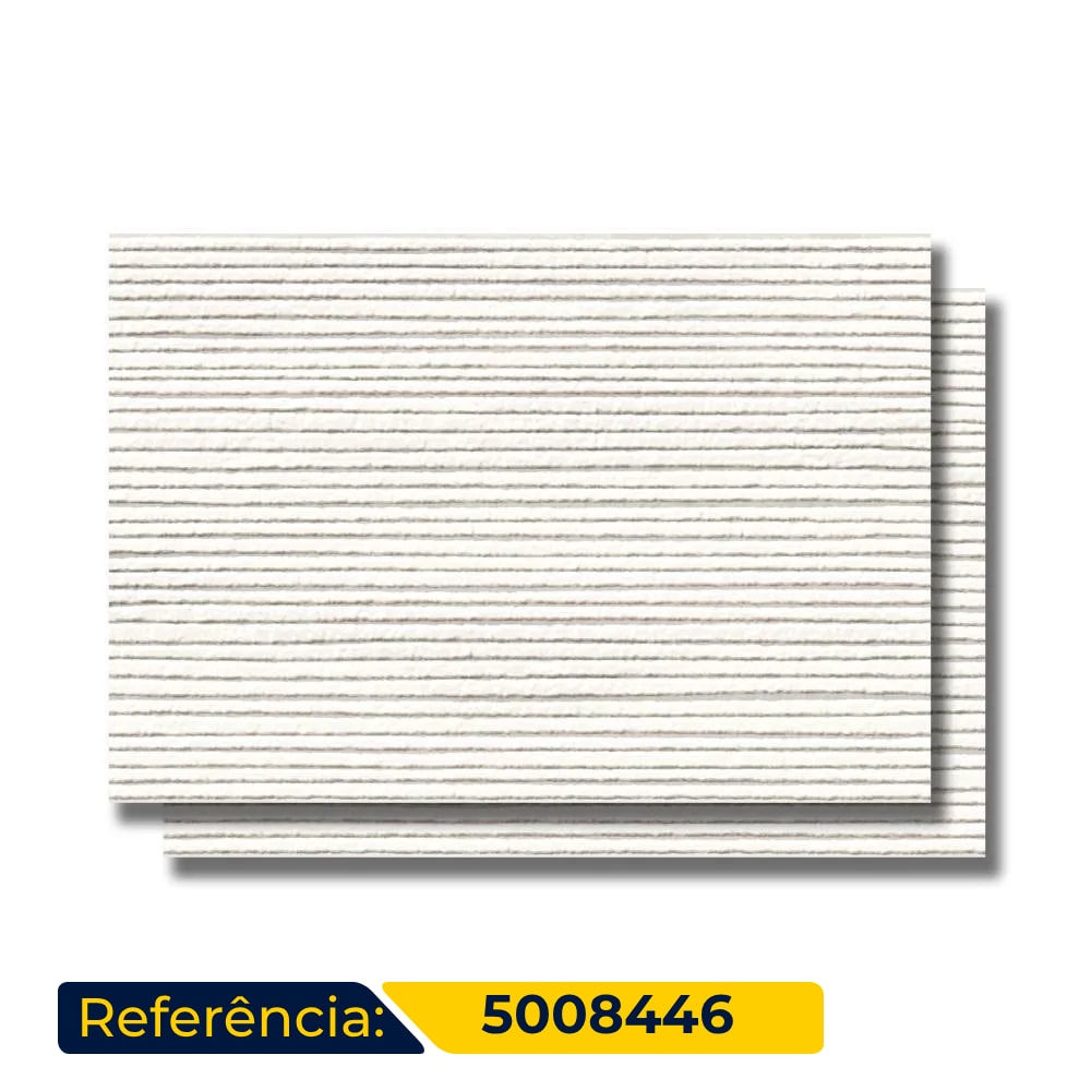 Revestimento Porcelanato Externo 43,7x63,1cm Caixa 1,65m² Ceusa Escacilhado Palha Retificado - 5008446