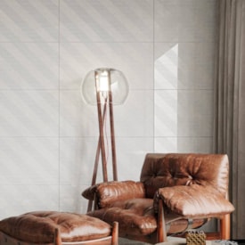 Revestimento Porcelanato Externo 50x100cm Caixa 2,50m² Villagres Kyoto White Retificado - 10091
