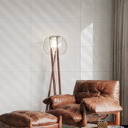 Revestimento Porcelanato Externo 50x100cm Caixa 2,50m² Villagres Kyoto White Retificado - 10091