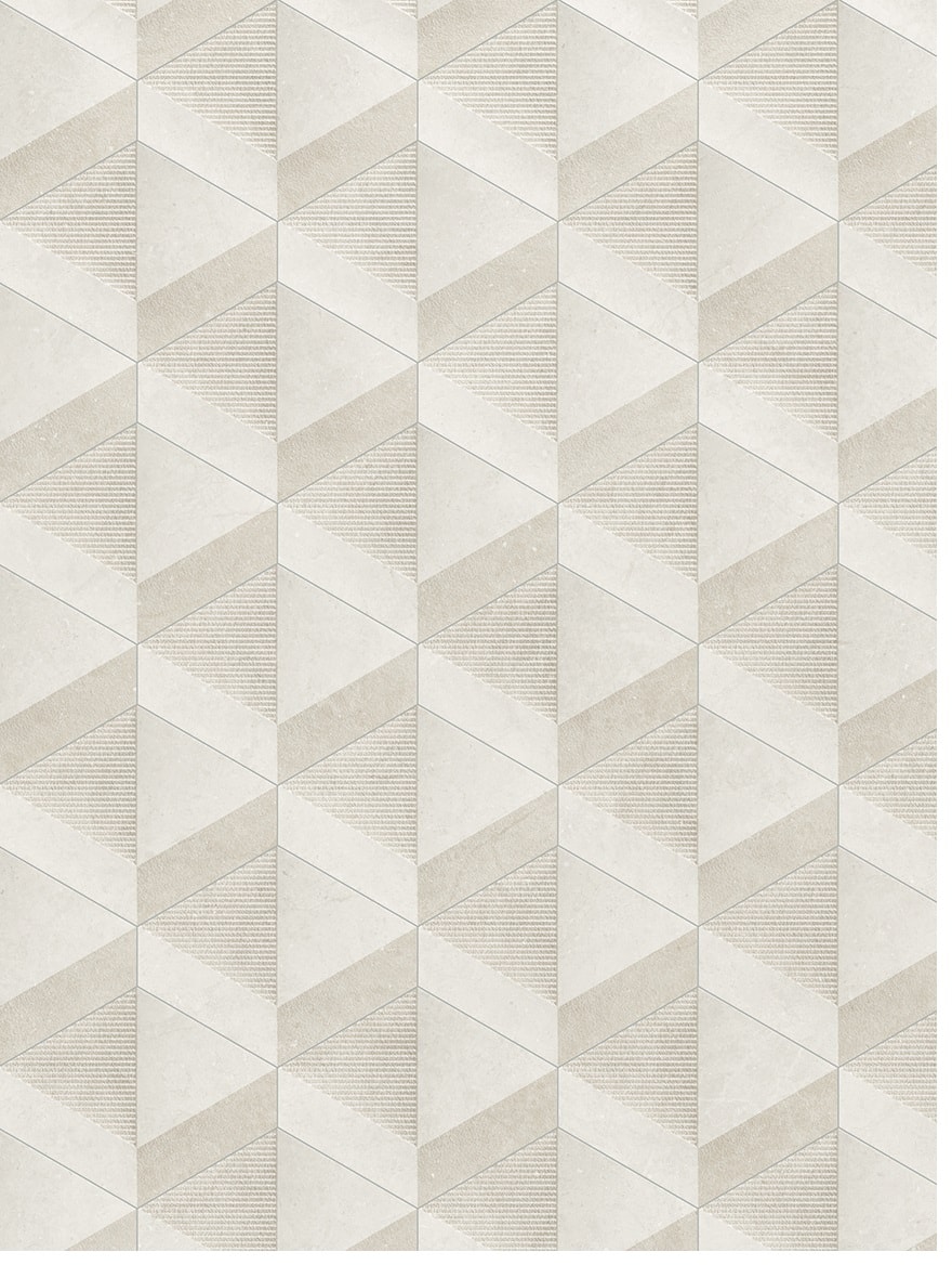 Revestimento Porcelanato Hexagonal Natural 30x38cm Caixa 0,73m² Portinari Ritual Decor OFW - 62521