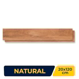 Revestimento Porcelanato Natural 20x120cm Caixa 1,19m² Portobello Ibirapuera Mix Retificado - 26040E