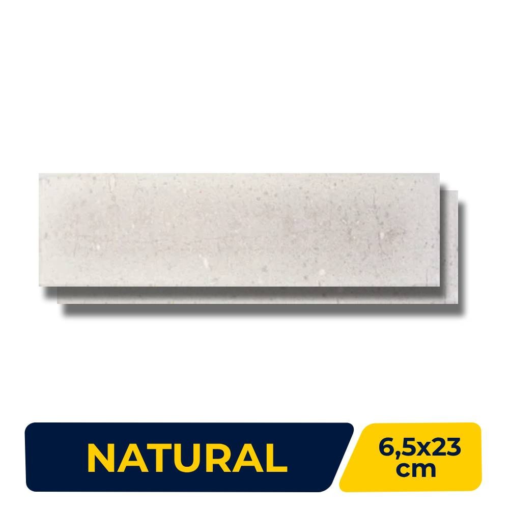 Revestimento Porcelanato Natural 6,5x23cm Caixa 0,72m² Portobello Brit Frost Bold - 200146E