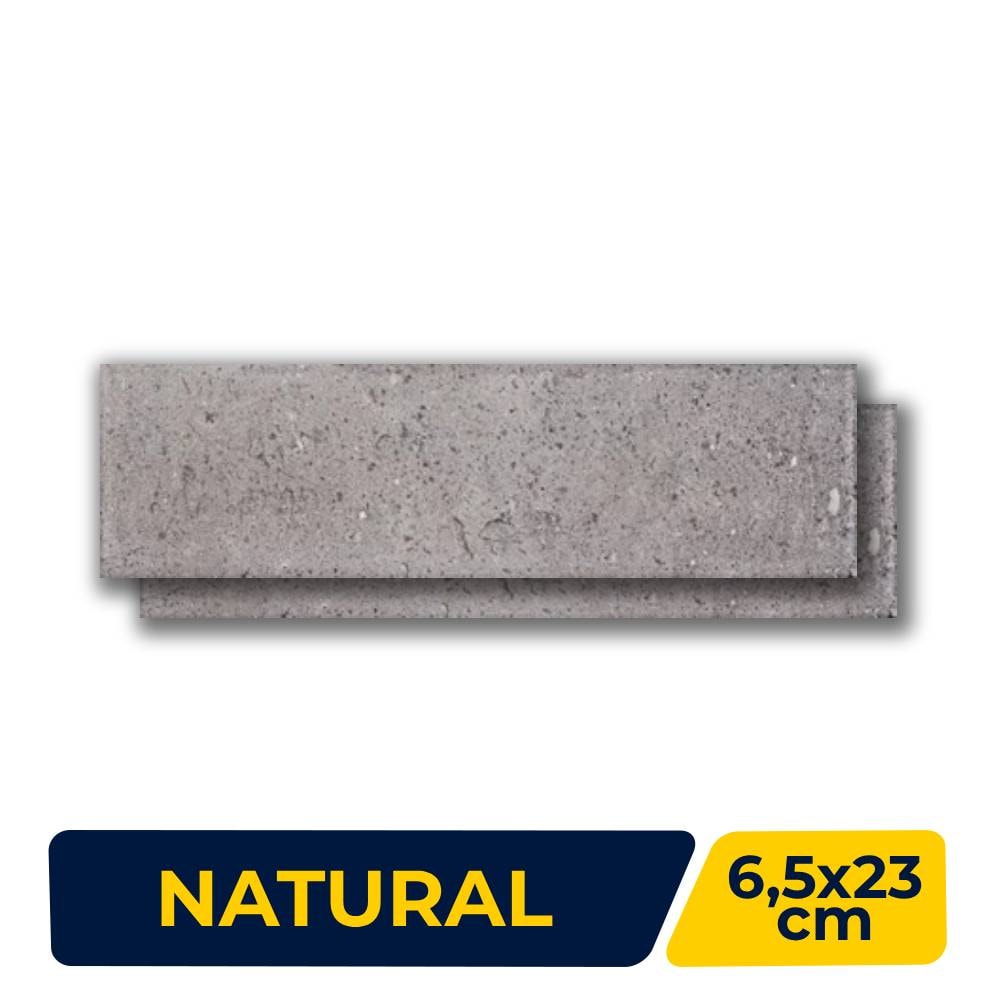 Revestimento Porcelanato Natural 6,5x23cm Caixa 0,72m² Portobello Brit SideWalk Bold - 200147E