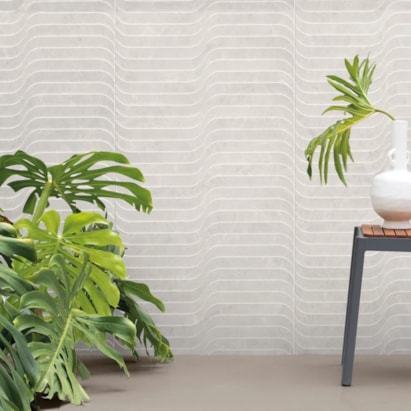 Revestimento Porcelanato Natural 60x120cm Caixa 1,43m² Portobello Moonlight Off White Stream Retificado - 204140E