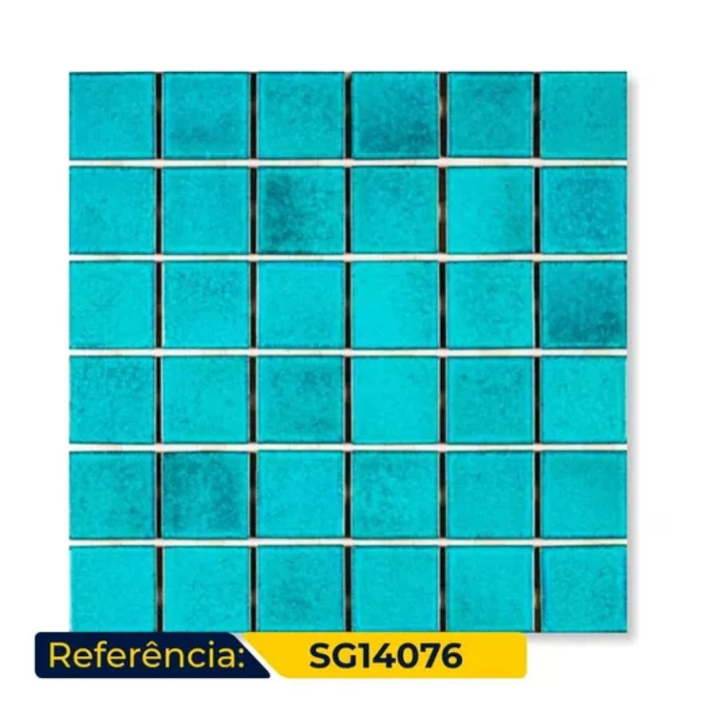 Revestimento Porcelanato Pastilha 05x05cm Caixa 1,41m² Atlas Loule - SG14076