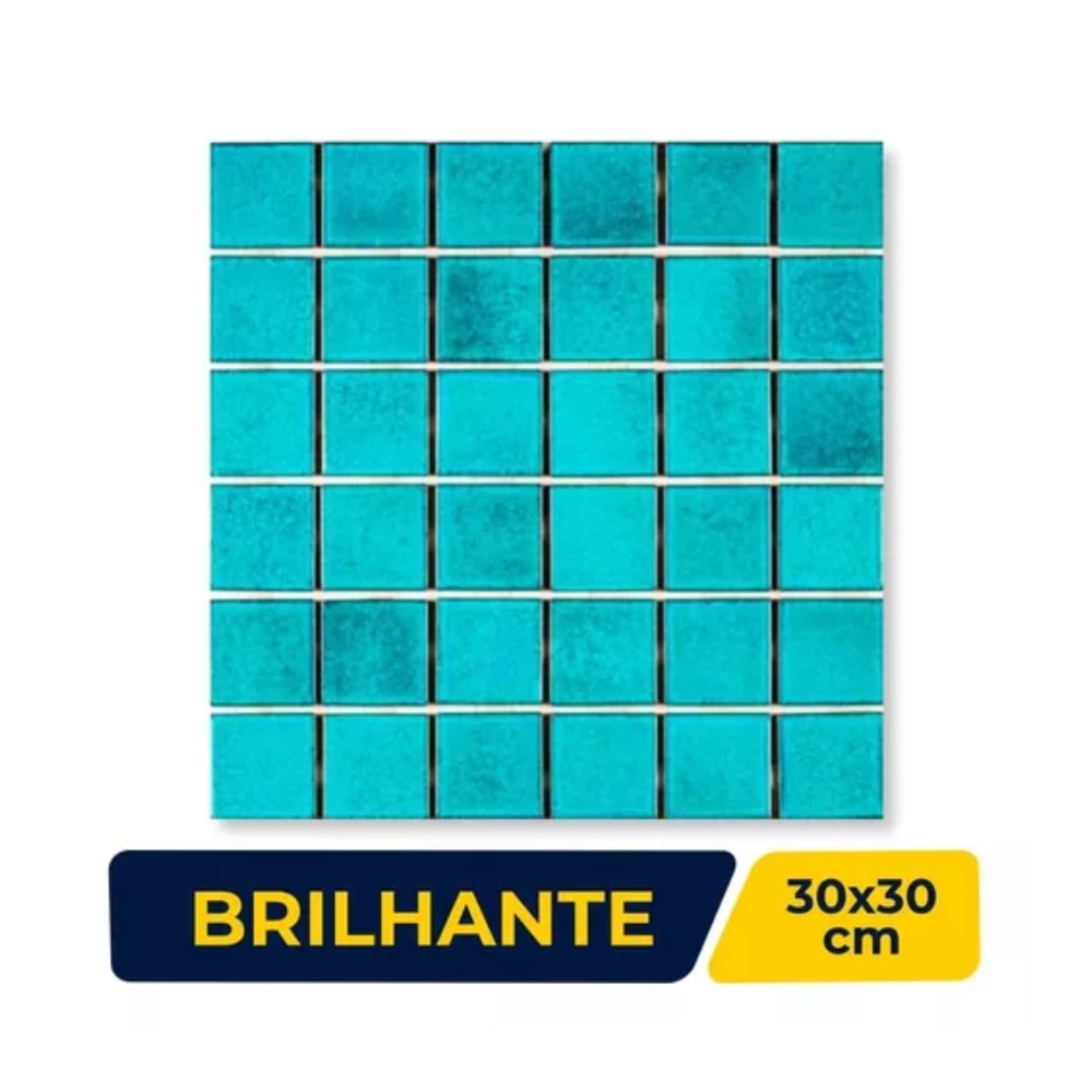 Revestimento Porcelanato Pastilha 05x05cm Caixa 1,41m² Atlas Loule - SG14076