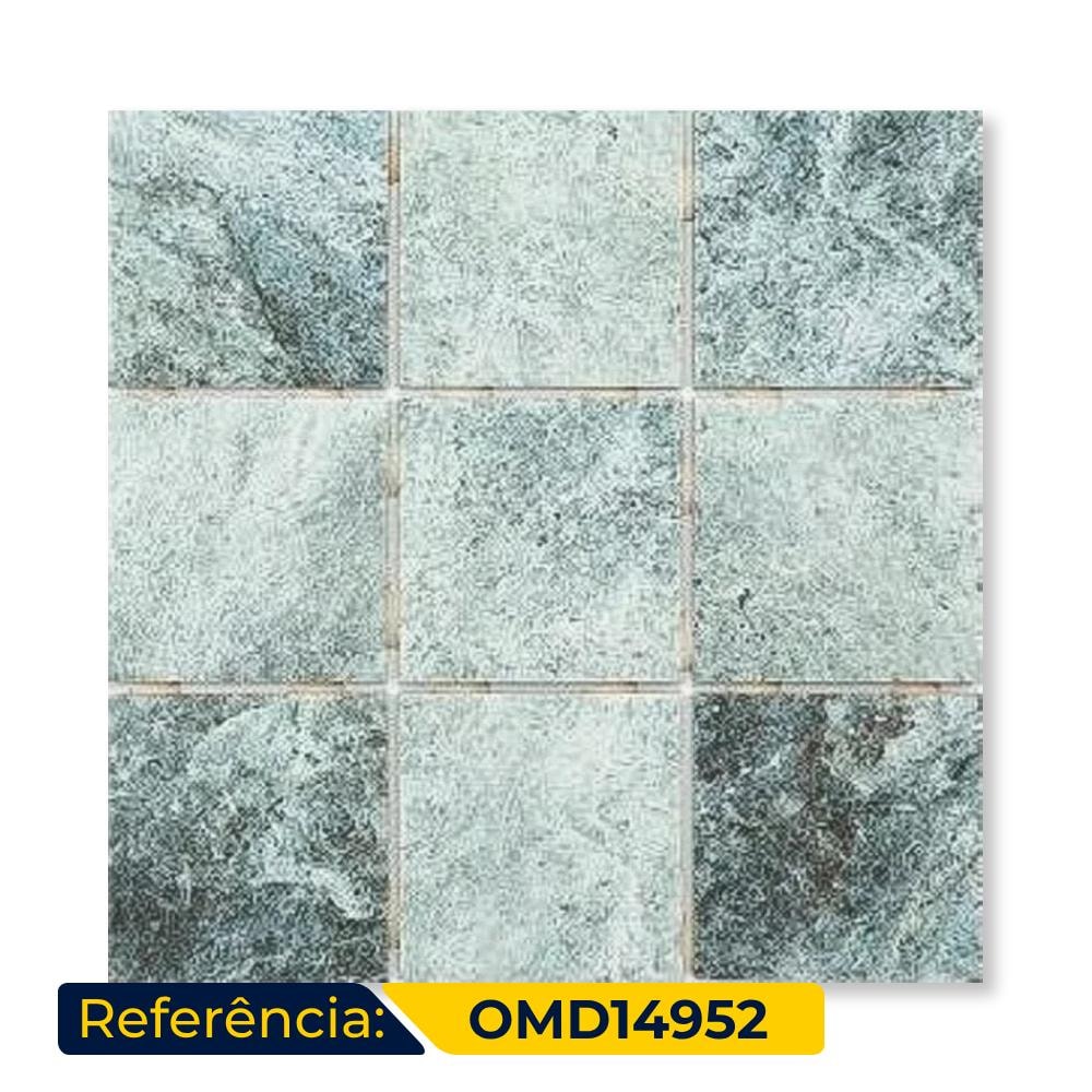 Revestimento Porcelanato Pastilha 10x10cm Caixa 1,40m² Atlas Fiji - OMD14952