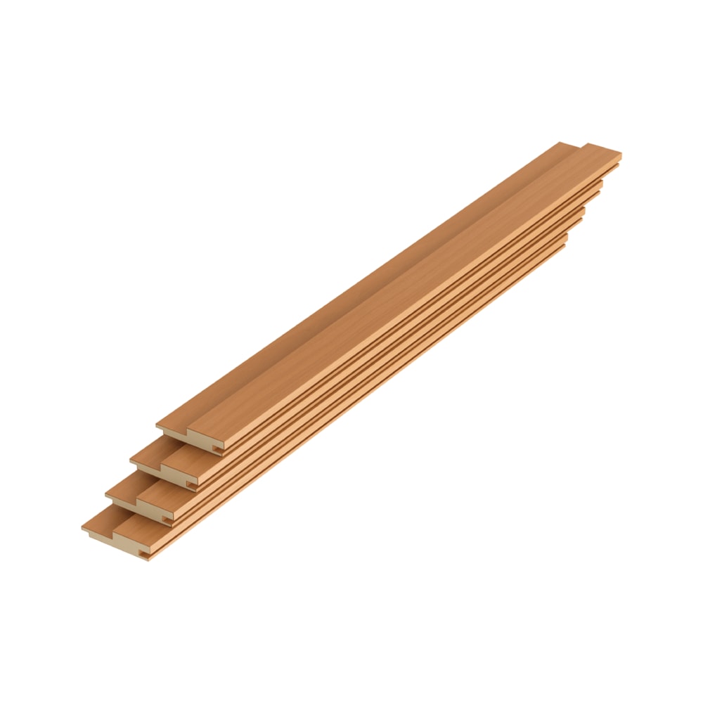 Ripado em Barras 270x5,5cm Caixa 0,75m² Eucatex RU Peroba Rosa - 7961227