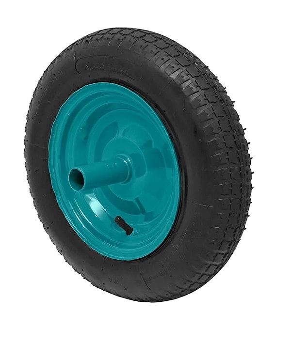 Roda Para Carrinho Azul 0020027