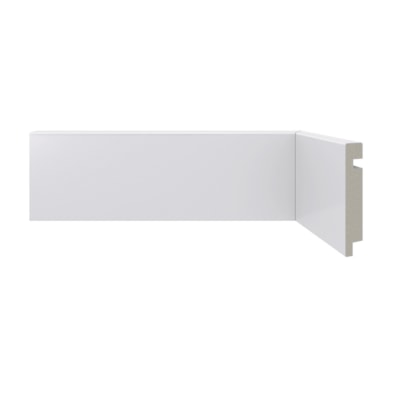 Rodapé 451 Santa Luzia 240x07cm Branco - 20229