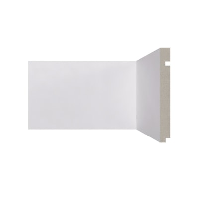 Rodapé 496 Santa Luzia 240x15cm Branco - 24899
