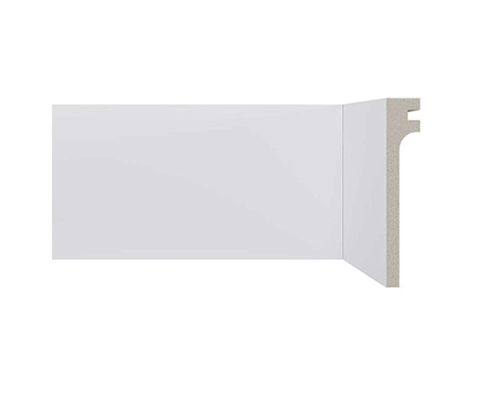 Rodapé 548 Santa Luzia 240x11cm Branco - 27856