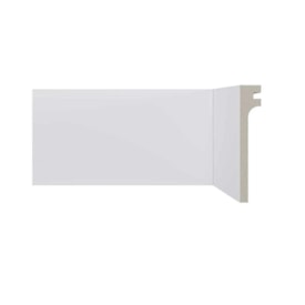 Rodapé 548 Santa Luzia 240x11cm Branco - 27856