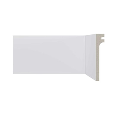 Rodapé 548 Santa Luzia 240x11cm Branco - 27856