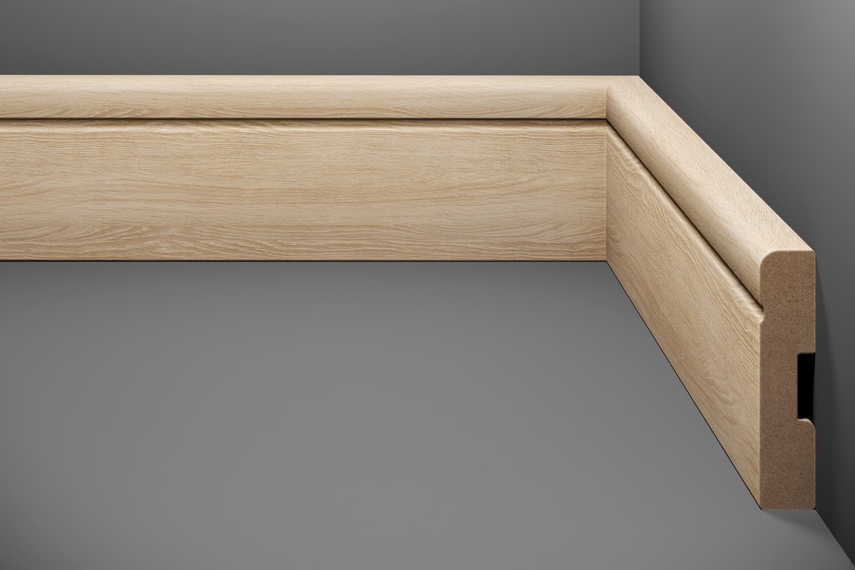 Rodapé MDF Eucafloor Estilo nº17 240x07cm - 07959253