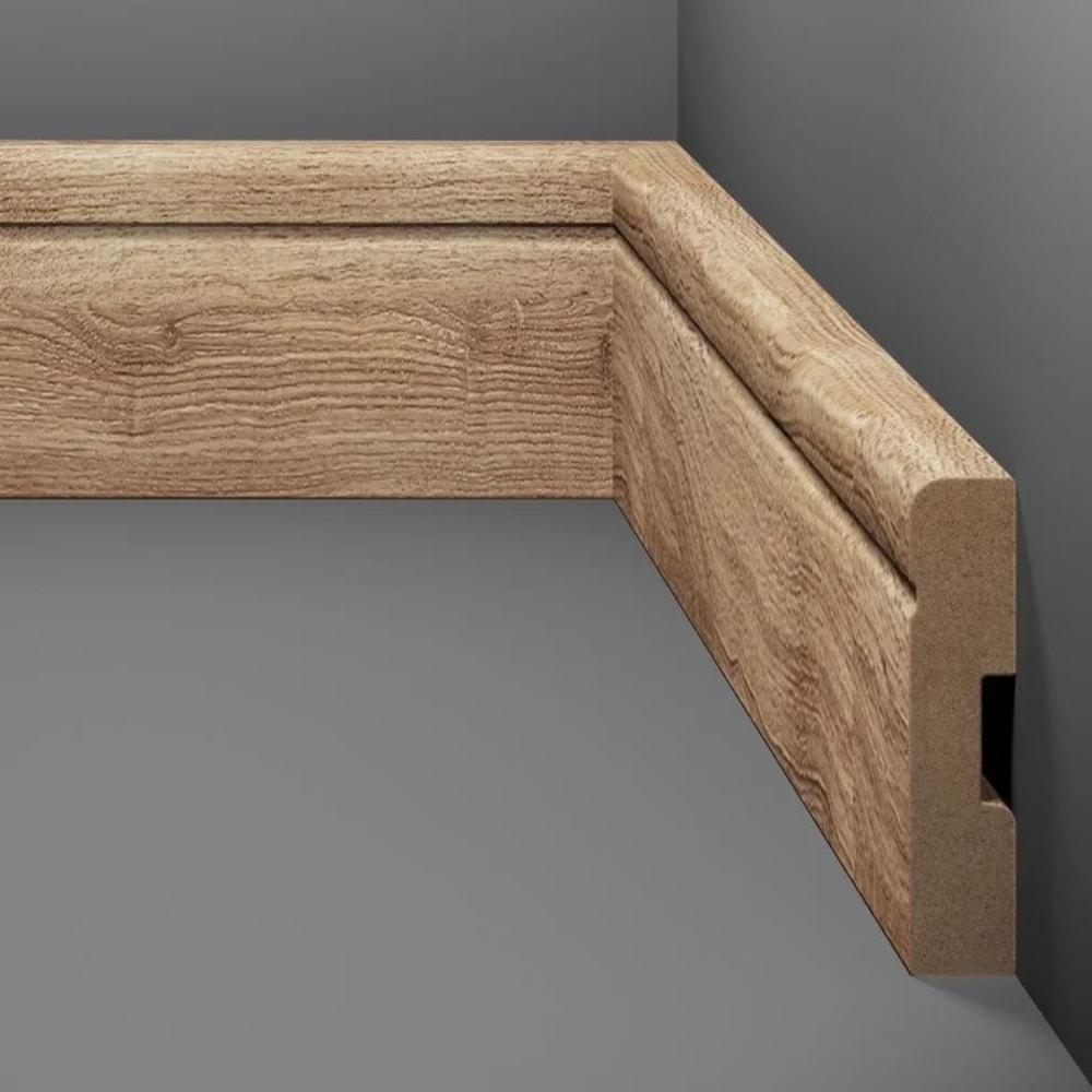 Rodapé MDF Eucafloor Estilo nº9 240x07cm - 07959248