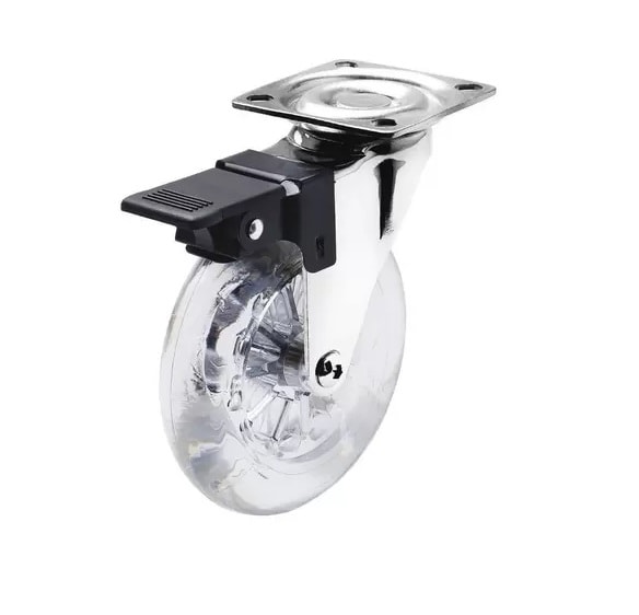 Rodizio Gel Mtx Giratório Com Freio 2' 5cm - 6873755