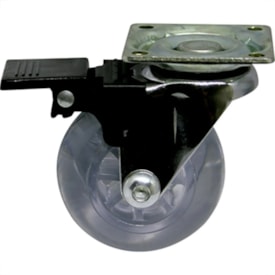 Rodízio Roda Giratória em Gel Jomarca com Freio 50cm - 372293