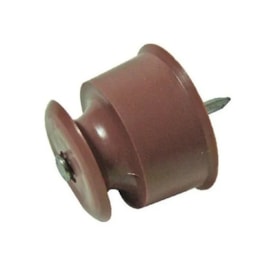 Roldana Plastica Isotex 24x24 Marrom Popular