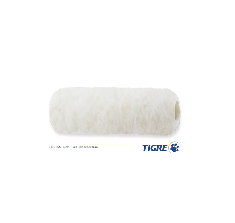 Rolo de Lã 23cm Tigre sem Cabo - 61320230