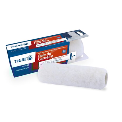 Rolo de Lã 23cm Tigre sem Cabo - 61328230