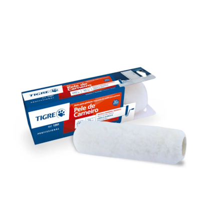 Rolo de Lâ Carneiro sem 23cm Cabo Tigre