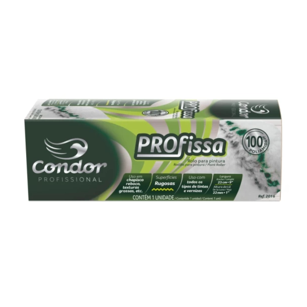 Rolo de Lã Condor Profissa 23cm - 973099