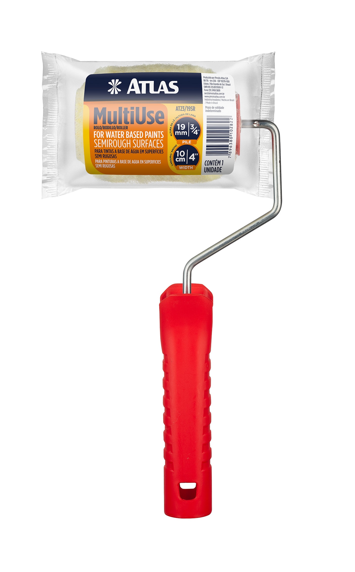 Rolo de Pintura 10cm AT23/19SR Atlas