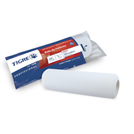 Rolo Tinta Látex e Acrílica Superfície Parede Lisa Tigre