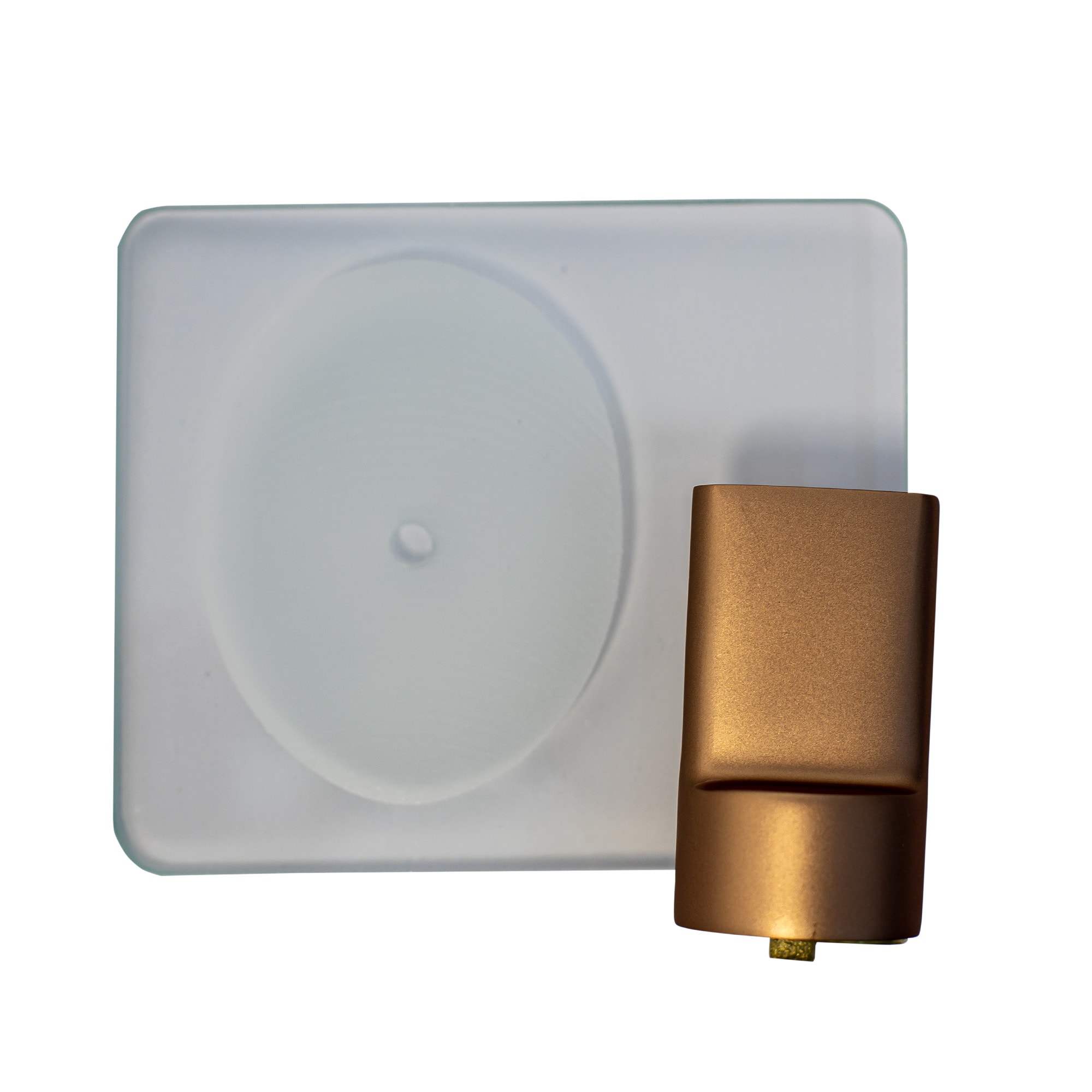 Saboneteira Kimetais Plena Red Gold Matte - AB002159