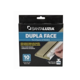 Santa Luzia Fita Dupla Face Branca 12mmX10M - 28201