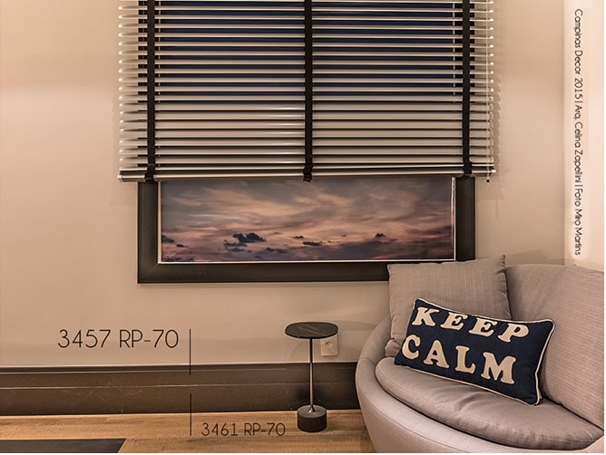 Santa Luzia Rodapé 3457 Preto 240X10cm - 26445