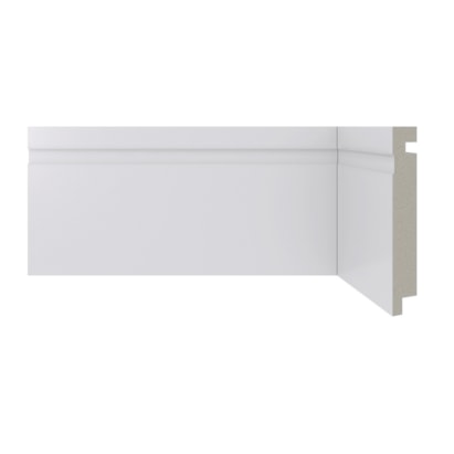 Santa Luzia Rodapé 457 Branco 240X10cm - 20239