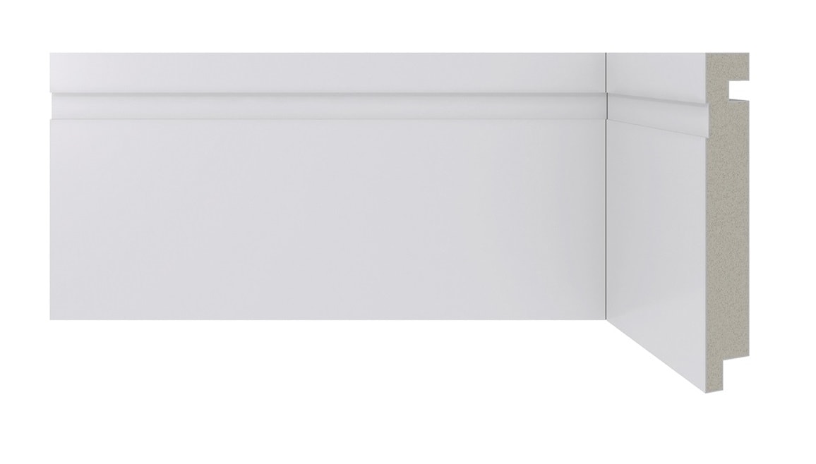 Santa Luzia Rodapé 457 Branco 240X10cm - 20239