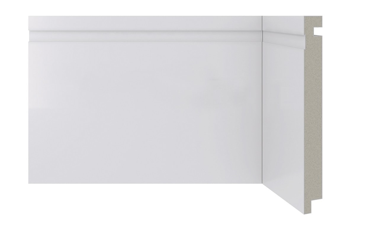 Santa Luzia Rodapé 480 Branco 240x15cm - 20299
