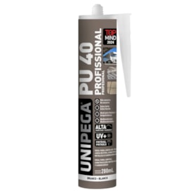 Selante PU 40 Unipega 280ml/400g Branco - 05120650